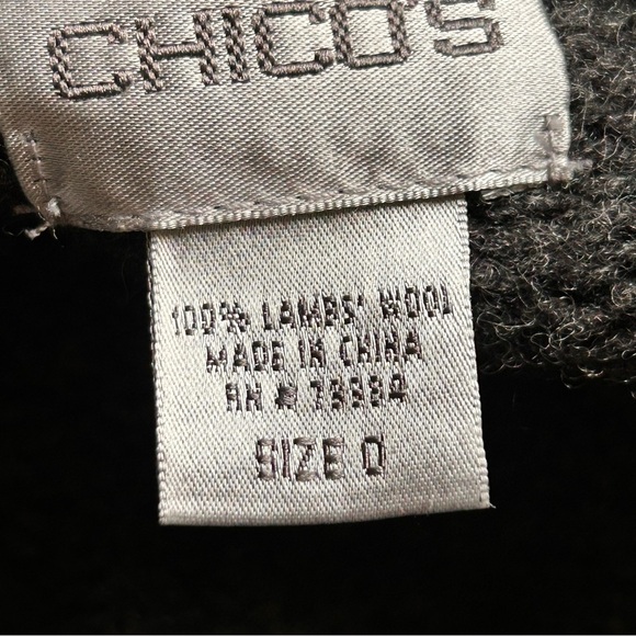 CHICO’S Lamb’s Wool Button Front Long Cardigan women Size 0 - Picture 10 of 11